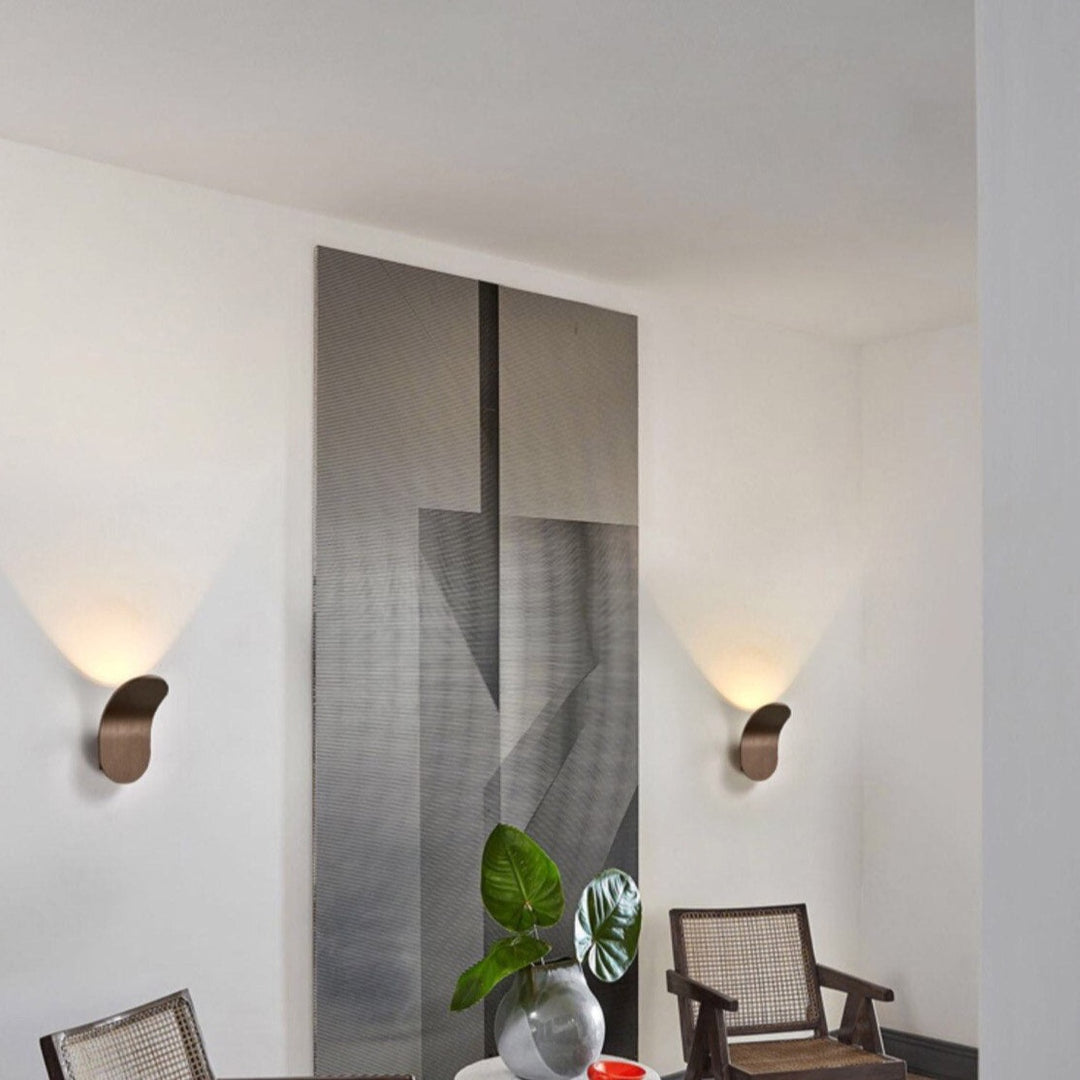 Maddox - Modern Curved Brushed Wall Light