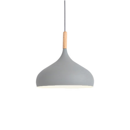 Talon - Modern Teardrop Wood Hanging Nordic Ceiling Pendant Light