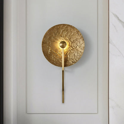 HERENSUGE - Post Modern Gold Round Wall Light