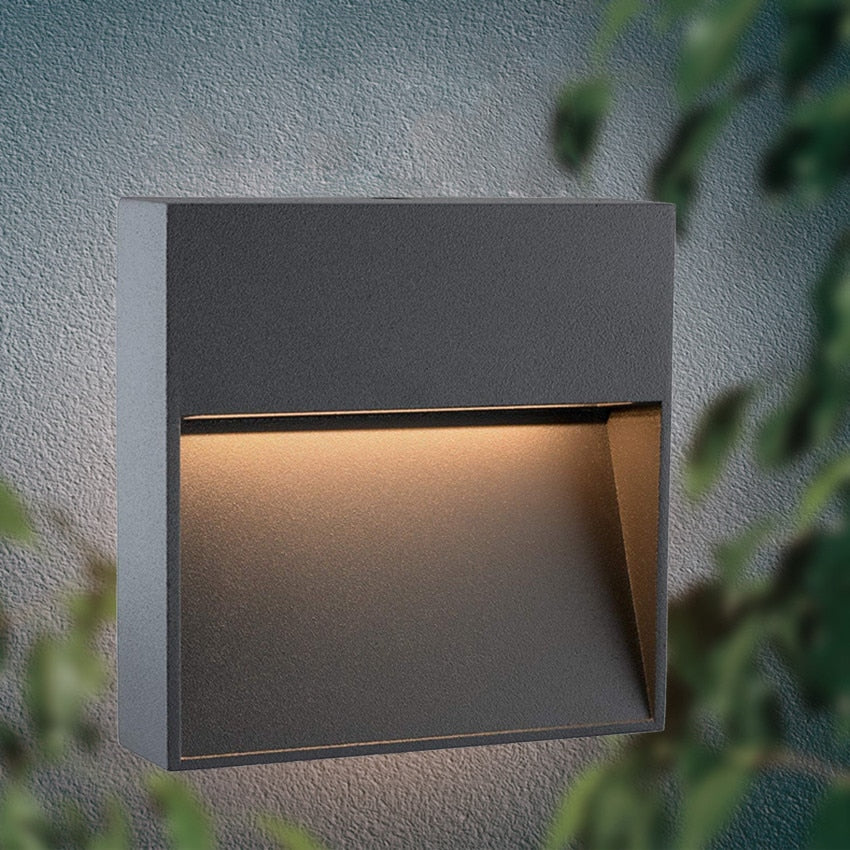 Kingsley - Square/Round Modern Stairs Wall Light