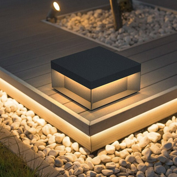 Redd - Solar Powered Outdoor Floor Light Box
