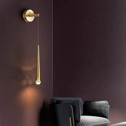 CHINWE - Postmodern Crystal Tear Drop Wall Light