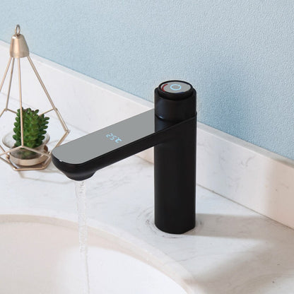 Jakobe - Smart LED Single Lever Digital Brass Basin Tap