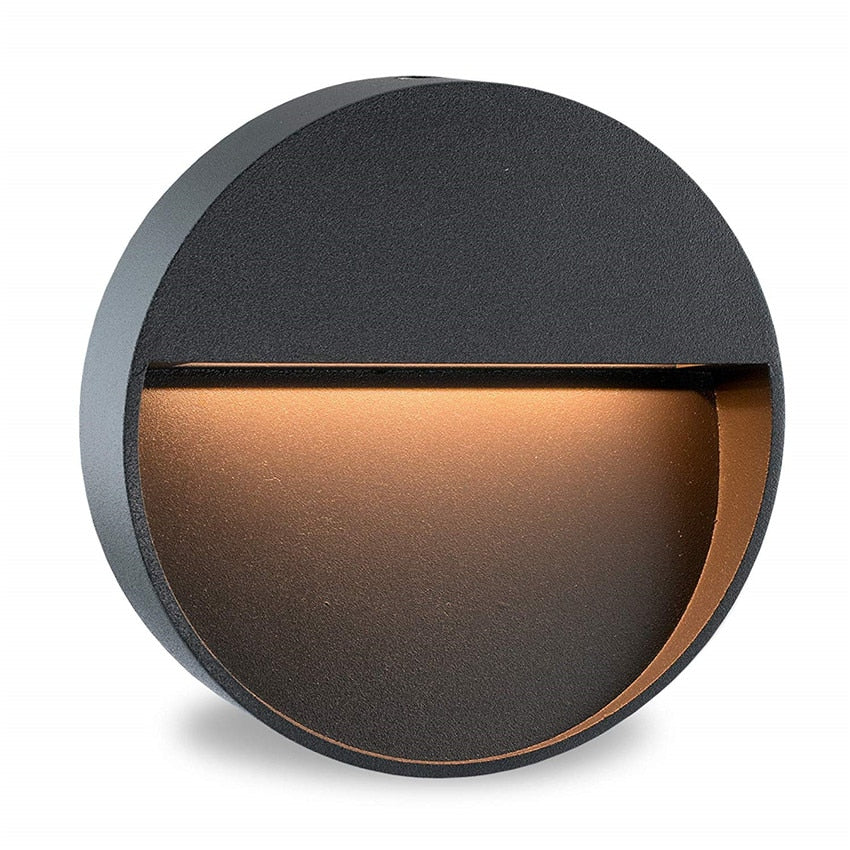 Kingsley - Square/Round Modern Stairs Wall Light