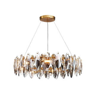 Taylor - Smoked Crystal Hanging Chandelier