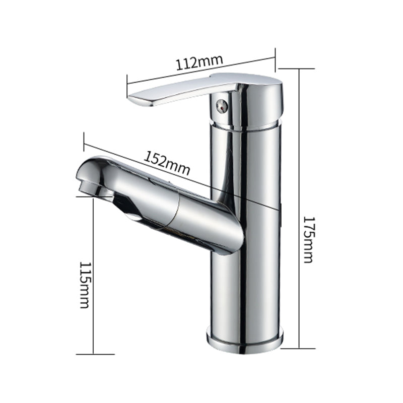 Thora - Bathroom Pull Out Single Lever Tap