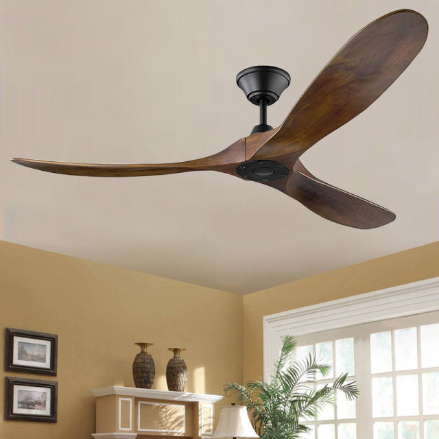 Camrie - Industrial Wood Ceiling Fan