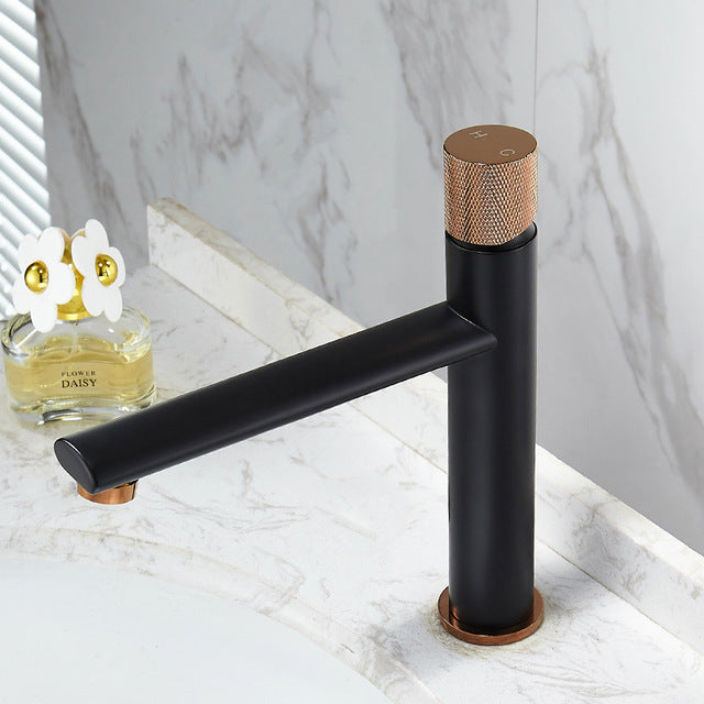 Tuqiu - Modern Brass Mounted Sink Tap