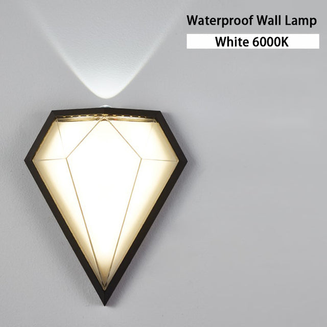 Laado - Diamond Outdoor Waterproof Wall Lamp