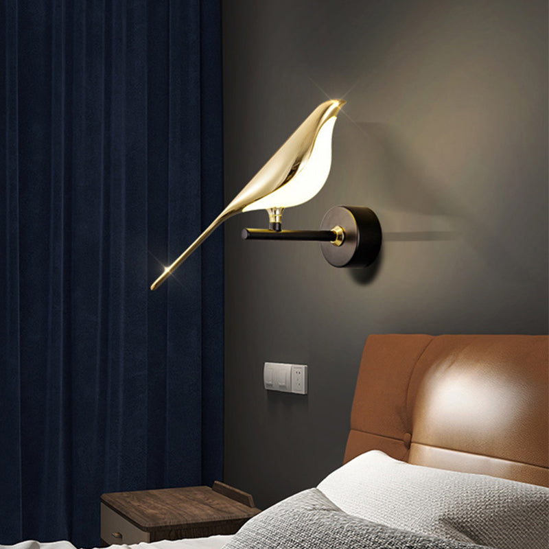 LED - Magpie Bird Wall Light