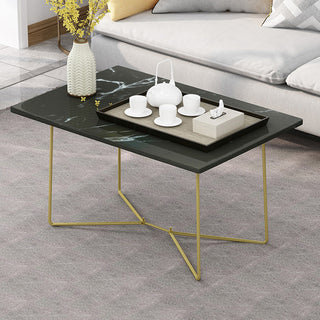 Fisher - Modern Rectangle Four Leg Coffee Table