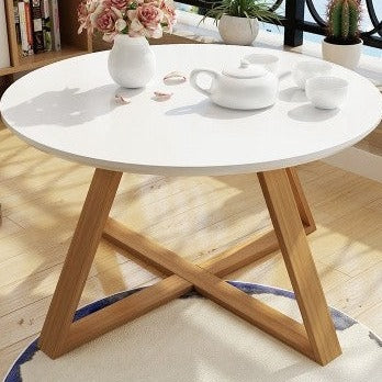 Urban - Round Wooden Leg Coffee Table