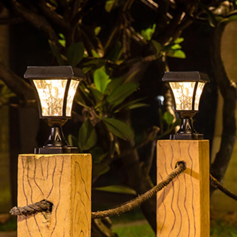 Sonam - Villa LED Solar Vintage Modern Standing Lamp
