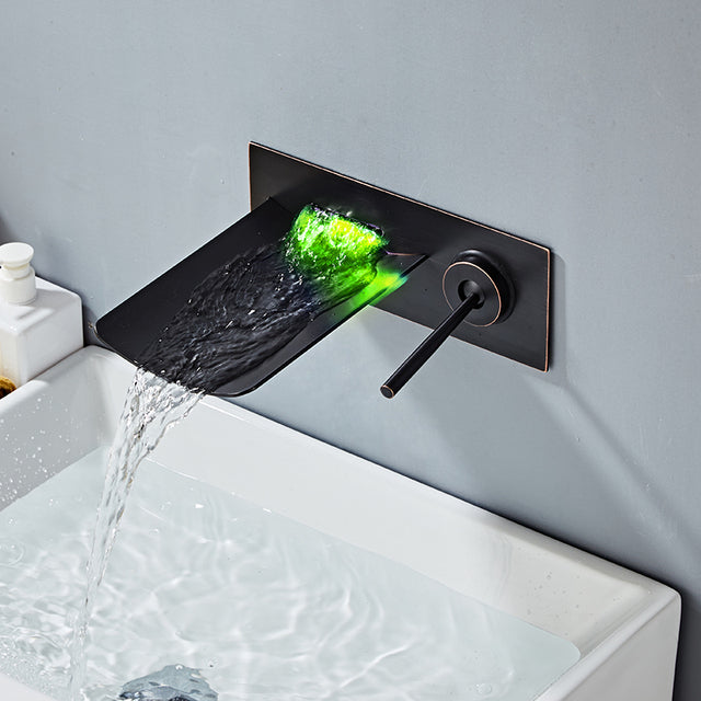 Dino - LED Wall Mounted Waterfall Tap