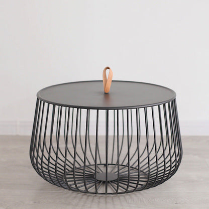Yates - Nordic Round Caged Coffee Table