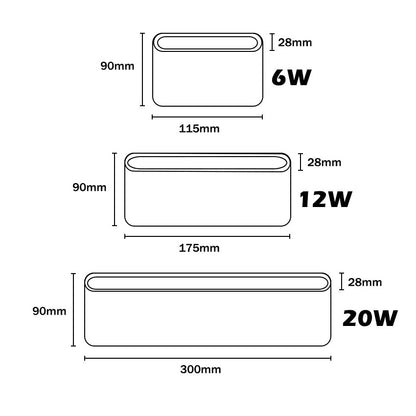 Chhotu - Modern Outdoor IP65 LED Wall Lamp