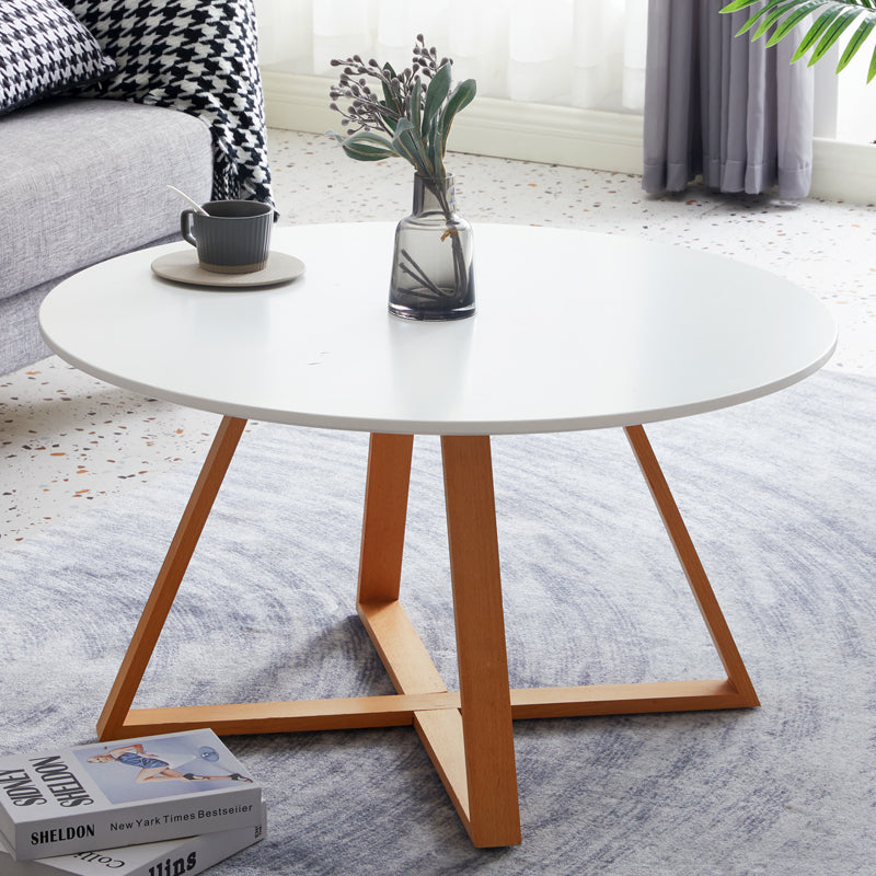 Absalom - Round Modern Center Coffee Table